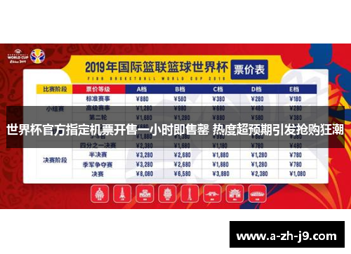 世界杯官方指定机票开售一小时即售罄 热度超预期引发抢购狂潮 世界杯官方指定机票开售一小时即售罄 热度超预期引发抢购狂潮